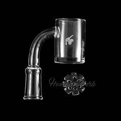 HONEY DISC QUARTZ BANGER - 90° DEGREE | YL - Discreet Smoker