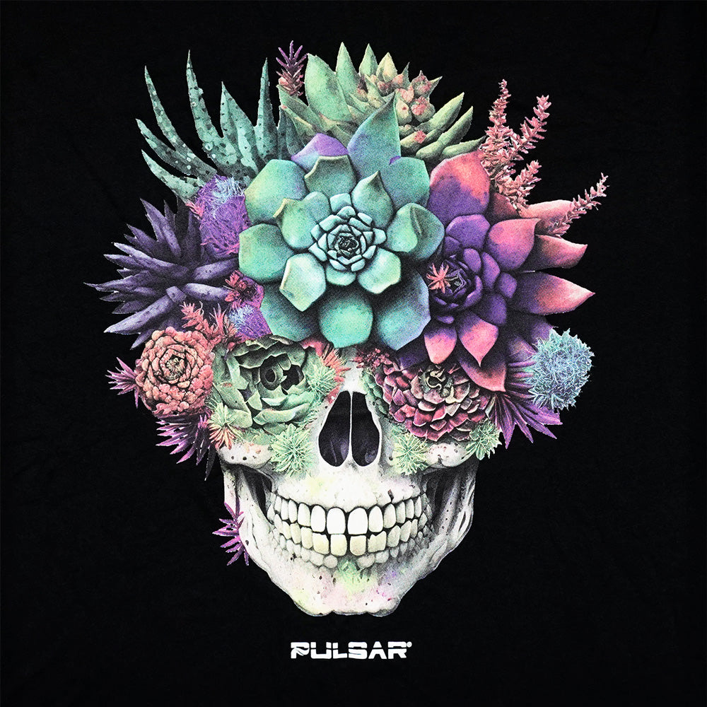 Pulsar Cotton T-Shirt | Succulent Smile - Discreet Smoker