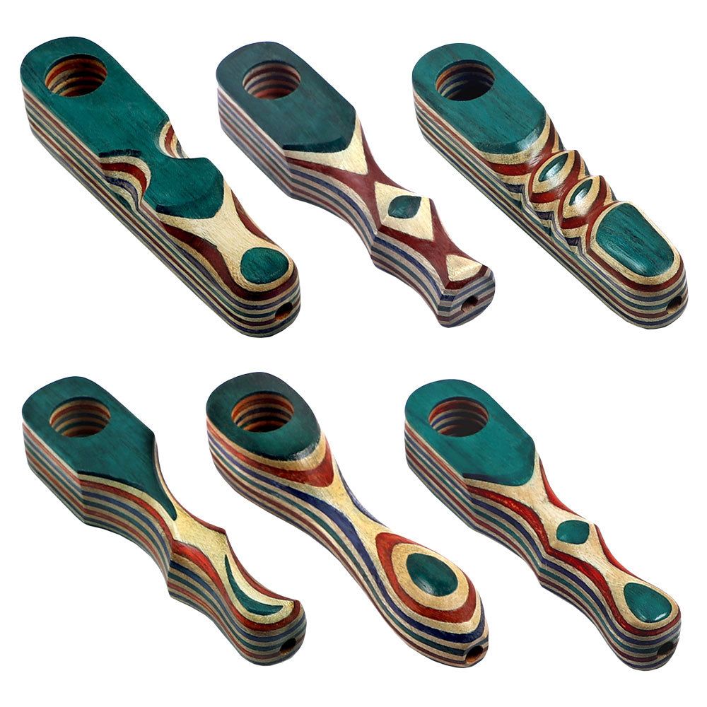 Colorful Wooden Spoon Pipe