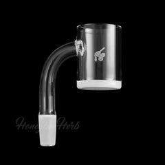 HONEY & MILK QUARTZ BANGER - 90° DEGREE | YL - Discreet Smoker