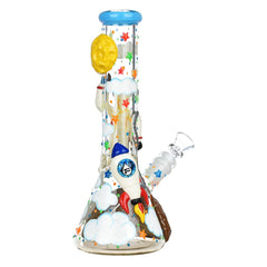Pulsar Spaceman Beaker Water Pipe - 10" / 14mm F - Discreet Smoker