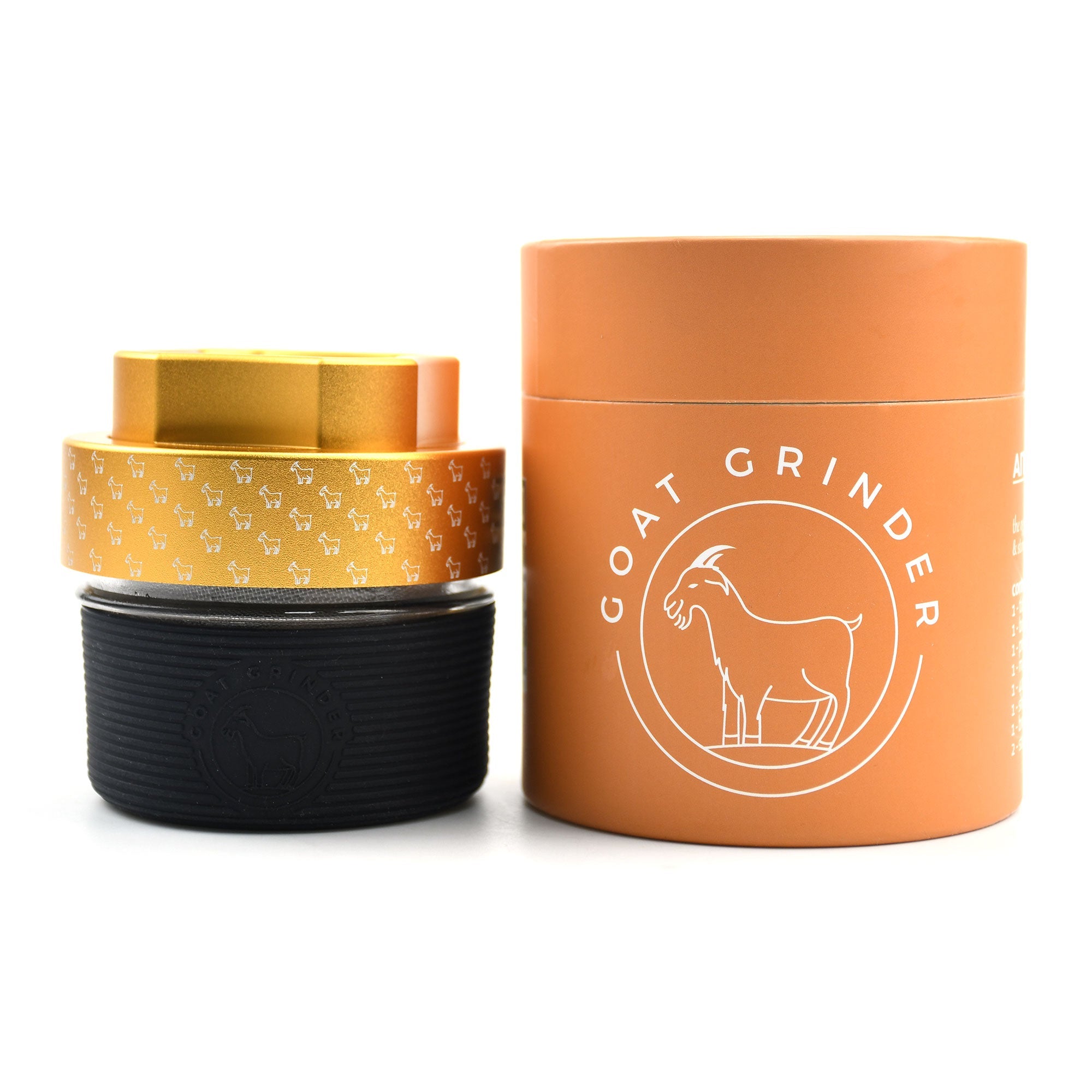 4 Piece Aluminum Herb Grinder | AITH v.I – OG - Repeat Pattern - Discreet Smoker