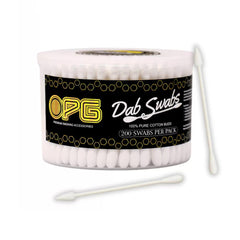 OPG Premium Cotton Dab Swabs 200ct - Discreet Smoker