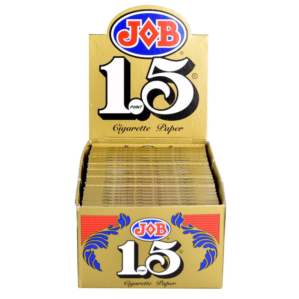 JOB 1.5 Gold Rolling Papers - Discreet Smoker