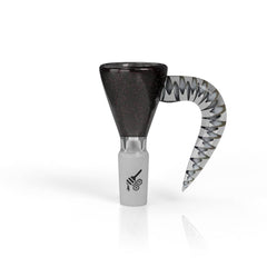 DICHRO GALAXY MARTINI WITH HORN PULL SLIDE - Discreet Smoker