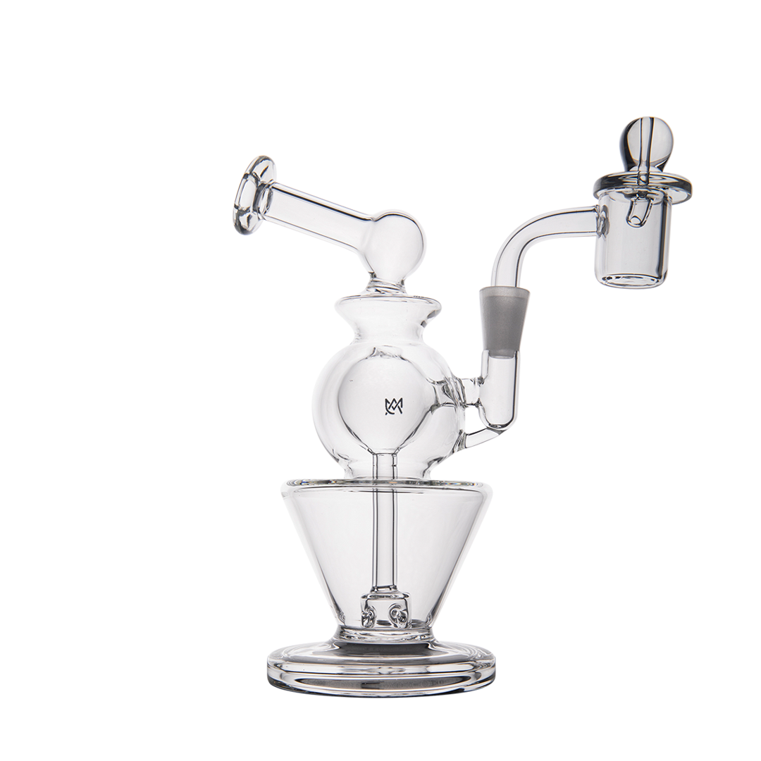 MJ Arsenal Gemini Mini Dab Rig - Discreet Smoker