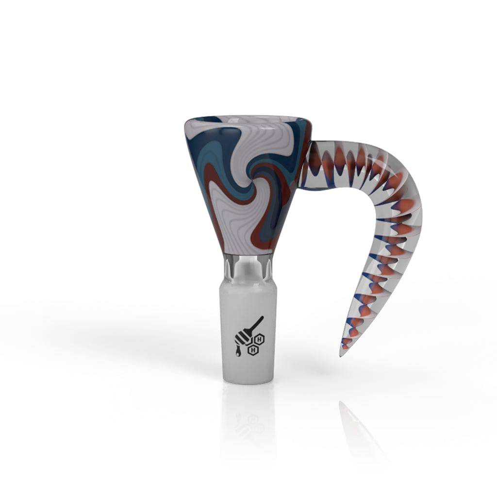 MARTINI SPLASH HORN PULL BONG SLIDE - Discreet Smoker