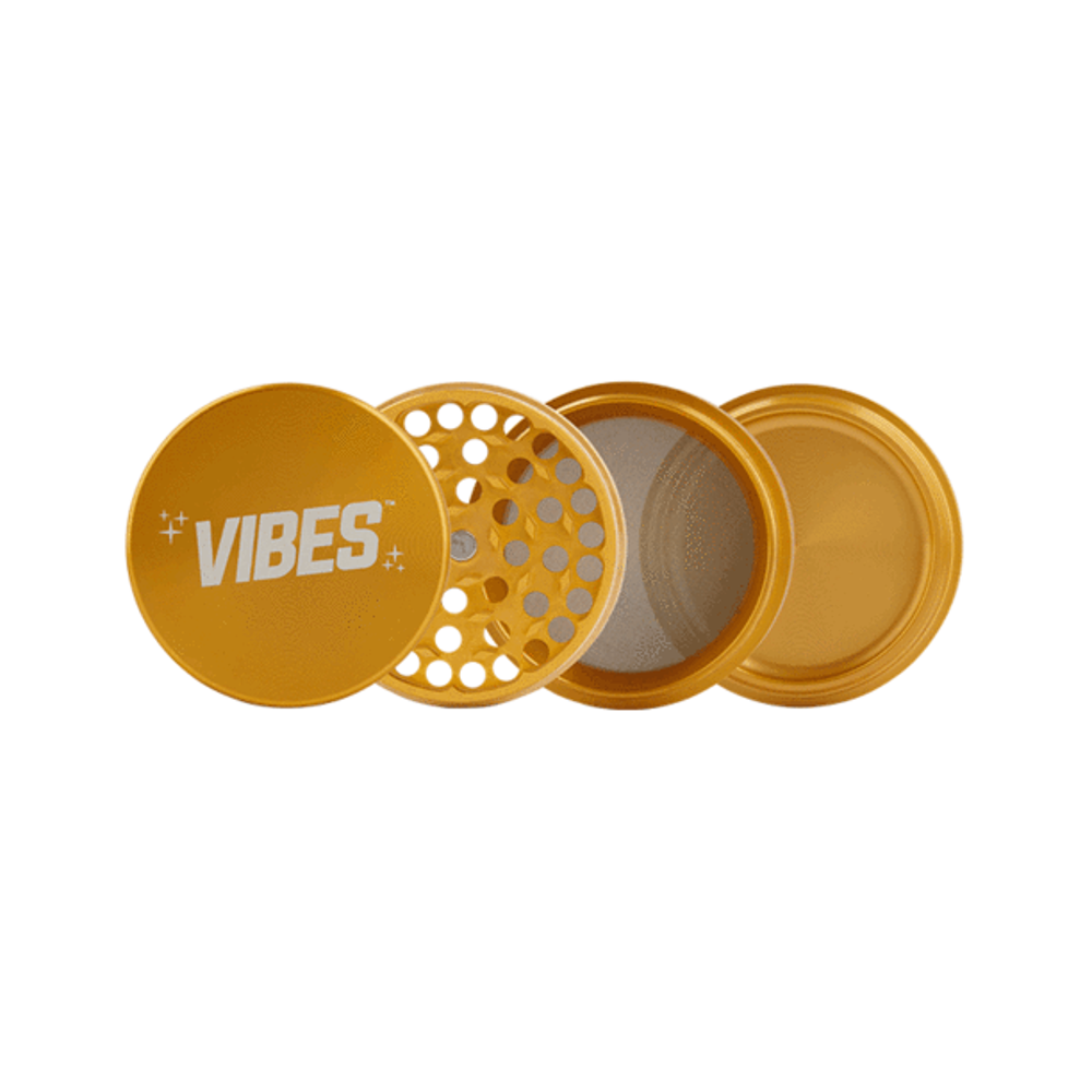 Vibes 4-Piece Grinder - Discreet Smoker