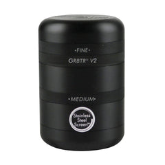Kannastor GR8TR V2 Solid Body Grinder - Discreet Smoker