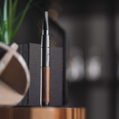 Vessel Slate Wood Series Vape Pen 510 Battery - Walnut - Discreet Smoker