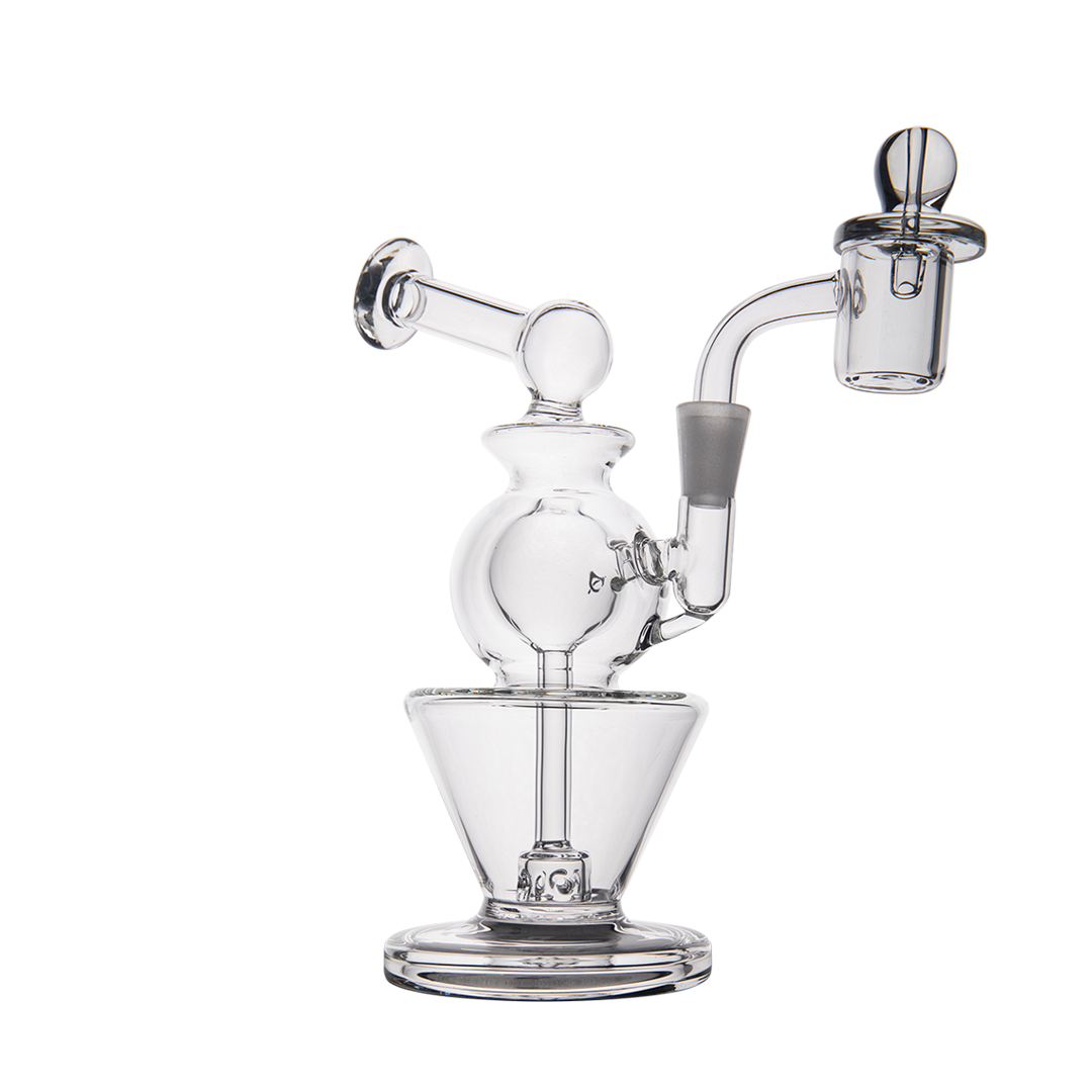 MJ Arsenal Gemini Mini Dab Rig - Discreet Smoker