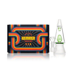 Hemper That 70's Lava Lamp Glass Bong – 7″ – 14.5 mm - Discreet Smoker