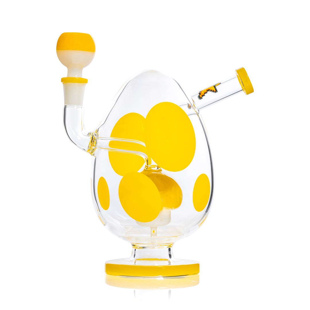 HEMPER - Spotted Egg XL Bong 9" - Discreet Smoker