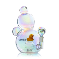 HEMPER- XL Bubble Bong 8" - Discreet Smoker