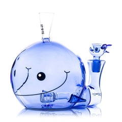 HEMPER- Blue Whale XL Bong 6.25" - Discreet Smoker