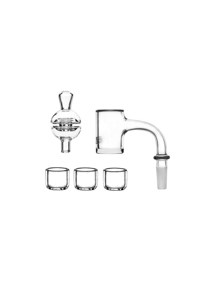 GRAV® 10mm 45deg Seamless Quartz Banger Kit - Discreet Smoker