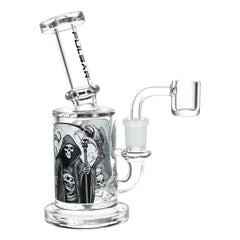 Pulsar It's All Over But The Reaping Glass Dab Rig - 6.25" / 14mm F - Discreet Smoker