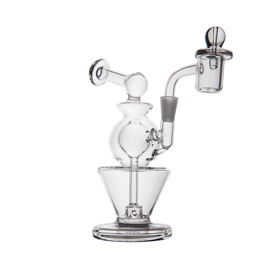 MJ Arsenal Gemini Mini Dab Rig - Discreet Smoker