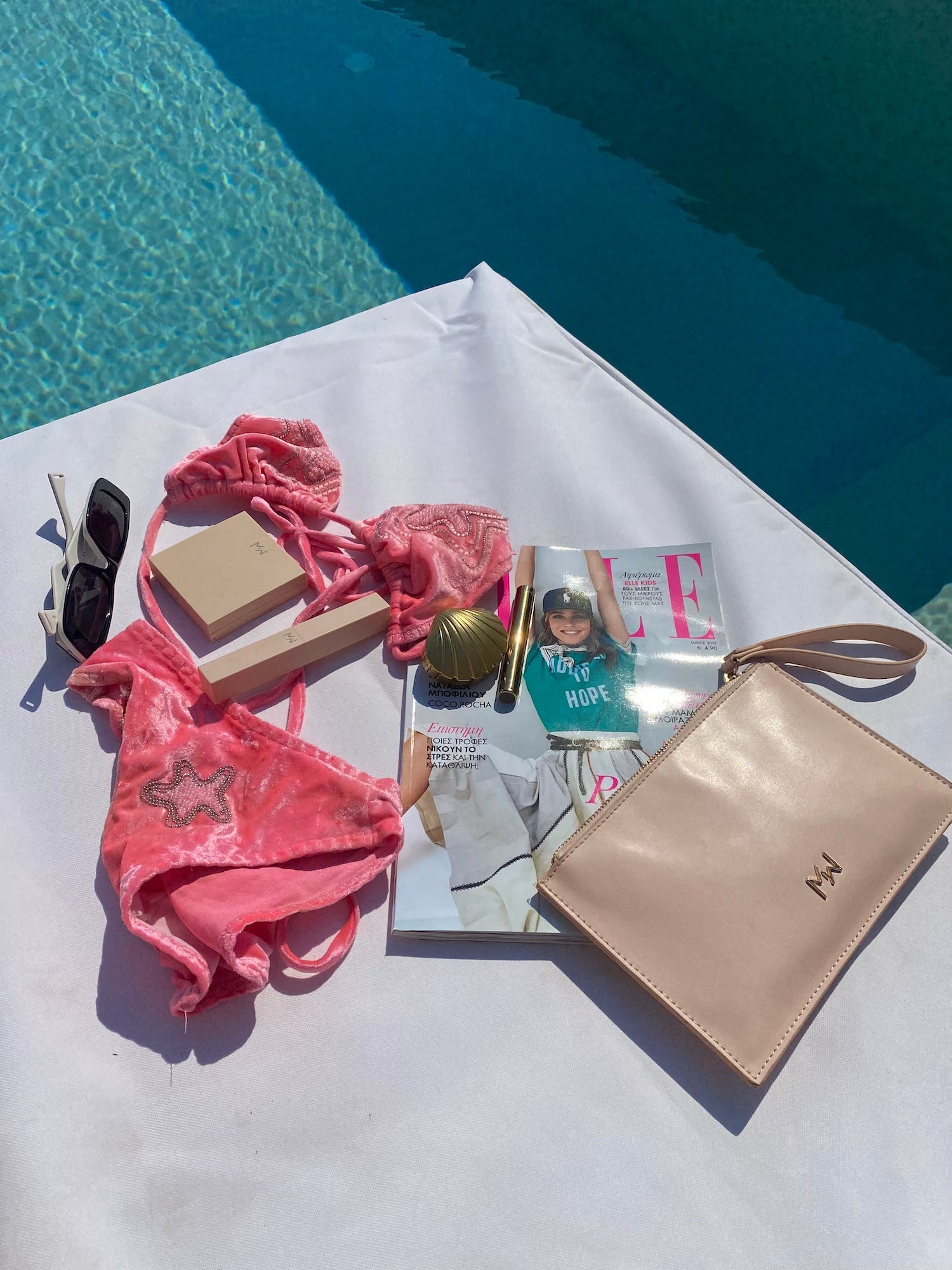 Stash It All Zipper Clutch - Pink - Discreet Smoker