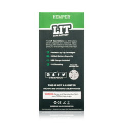 Lit 510 Thread Vape Battery - Discreet Smoker