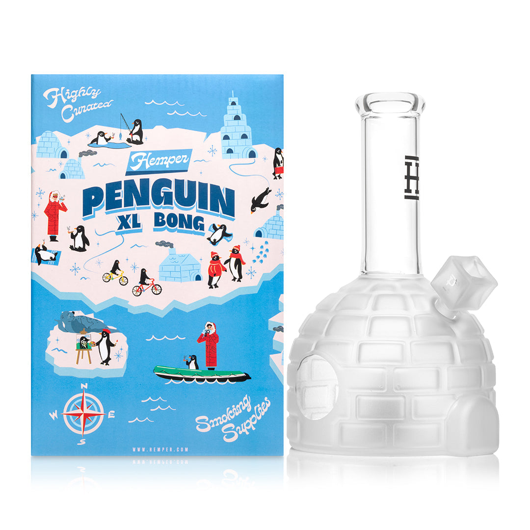Penguin XL Bong 8.8" - Discreet Smoker