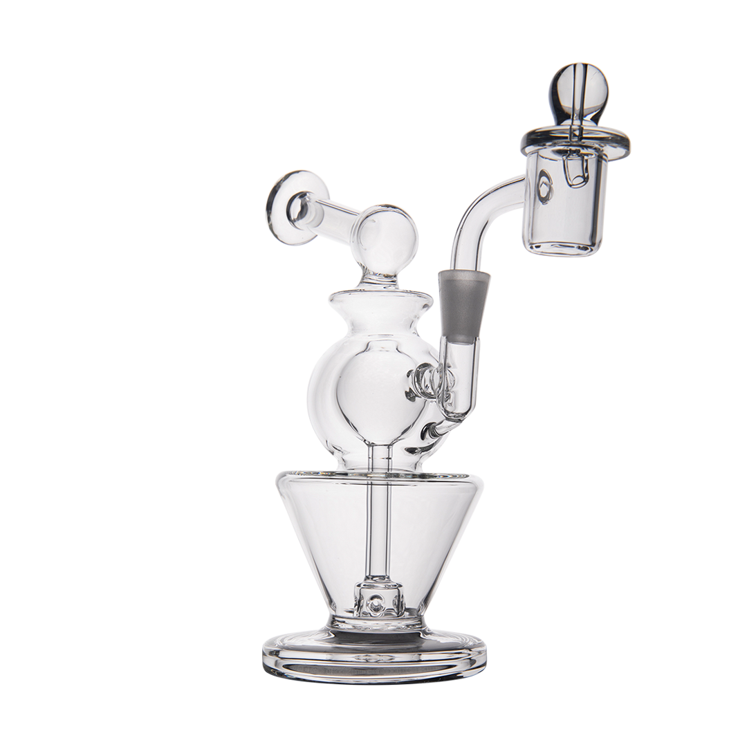 MJ Arsenal Gemini Mini Dab Rig - Discreet Smoker