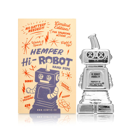 Hemper Hi-Robot Hand Pipe - Discreet Smoker