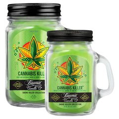 Beamer Candle Co. Mason Jar Candle | Cannabis Killer - Discreet Smoker