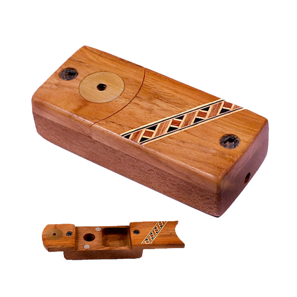 Stash 'N Go Wood Smoking Pipe - Discreet Smoker