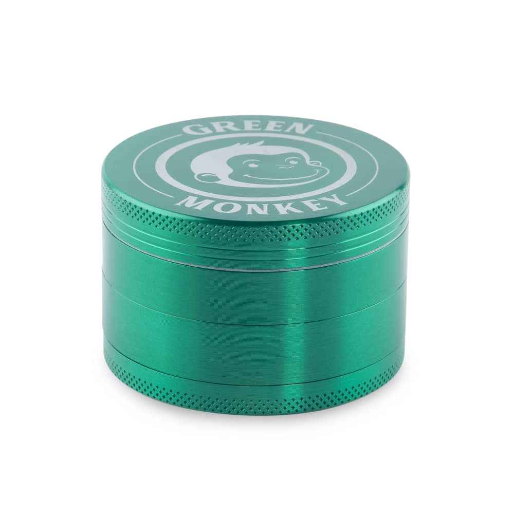 Green Monkey Grinder - Capuchin 4pc - 63mm - Discreet Smoker