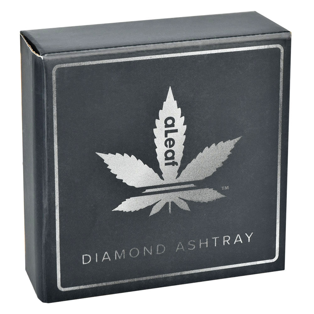 aLeaf Diamond Ashtray | 3.75" - Discreet Smoker