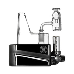 Stache Products Rig in One Onyx Limited Edition Portable Dab Rig | 6.5" - Discreet Smoker