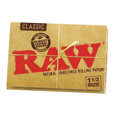 RAW Classic Rolling Papers | 1 1/2 Inch - Discreet Smoker