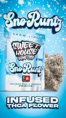 THCA FLOWER - SWEET HOUSE GENETICS - SNORUNTZ - Discreet Smoker