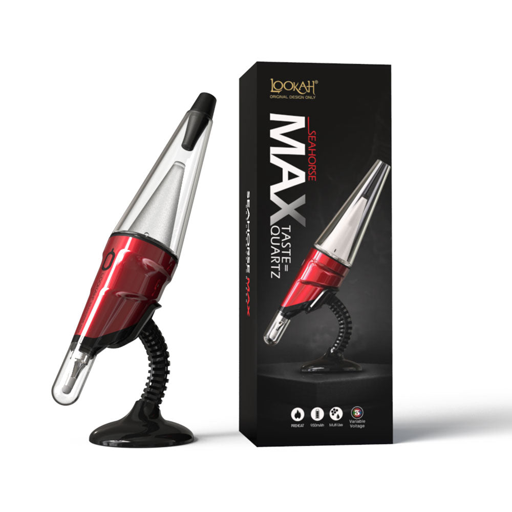 Lookah Seahorse Max Electric Dab Pen w/ Perc - Discreet Smoker