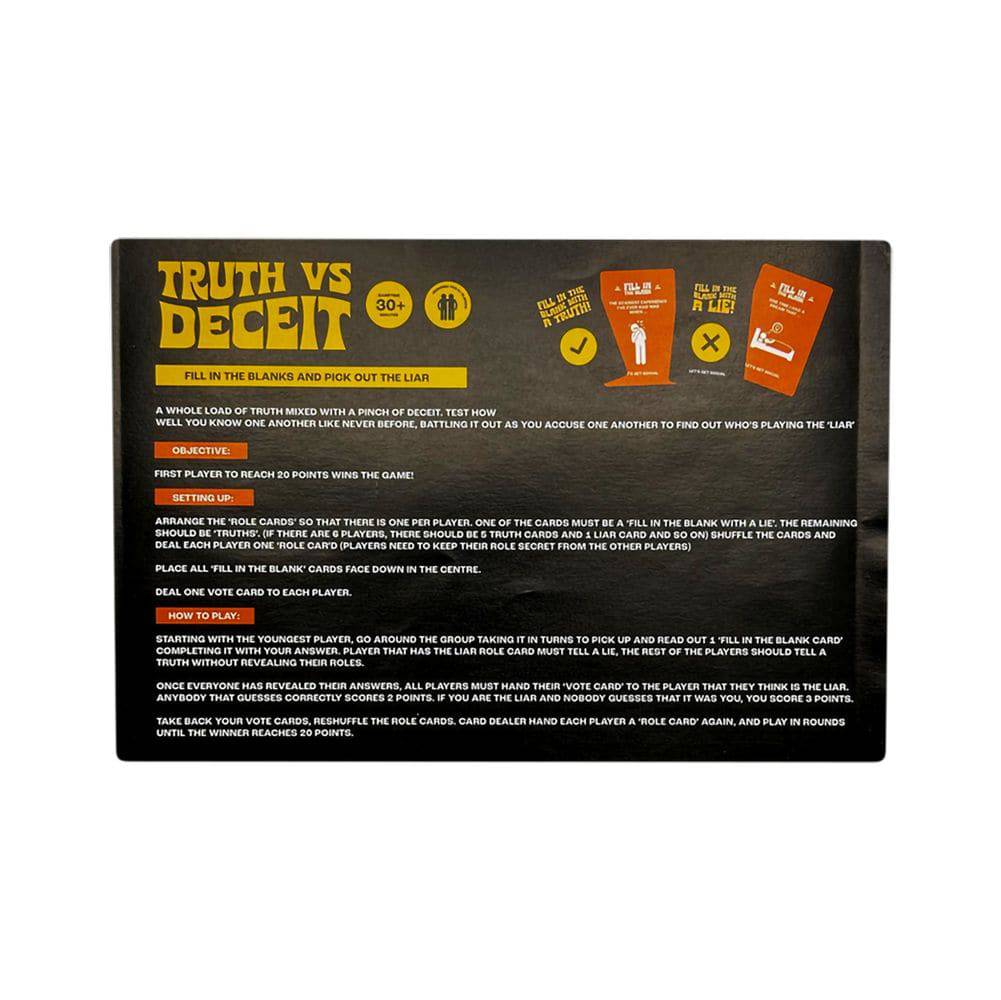 Social Lies Card Game - Discreet Smoker