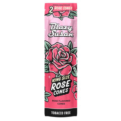 10CT DISPLAY - Blazy Susan Rose Cones - 2PK - Discreet Smoker