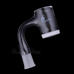 HONEY & MILK BEVEL QUARTZ BANGER- 90° DEGREE | BL - Discreet Smoker