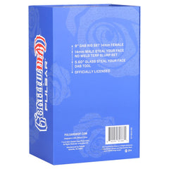 Grateful Dead x Pulsar Stealied Out Dab Rig Set - 9" / 14mm F - Discreet Smoker