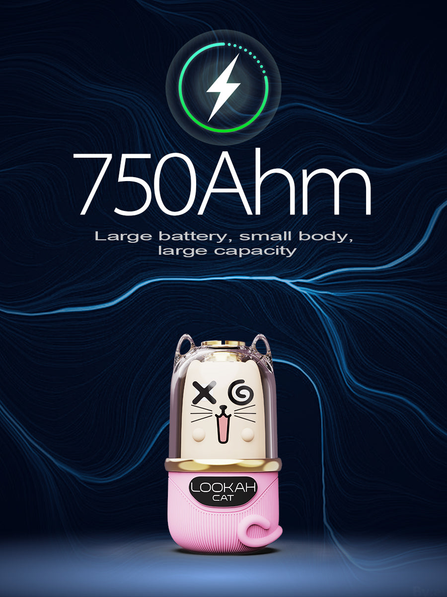 Lookah Cat 510 Battery - 750 mAh - Discreet Smoker