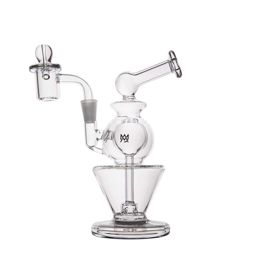 MJ Arsenal Gemini Mini Dab Rig - Discreet Smoker