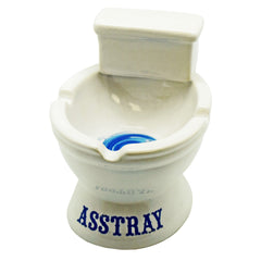 Toilet Asstray Ceramic Ashtray - Discreet Smoker