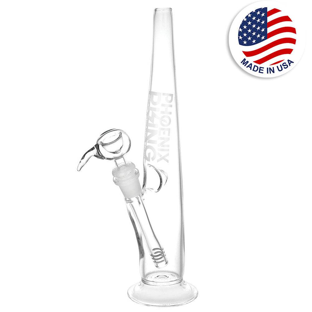 Phoenix Rising Cone Water Pipe - 11"/14mm F - Discreet Smoker