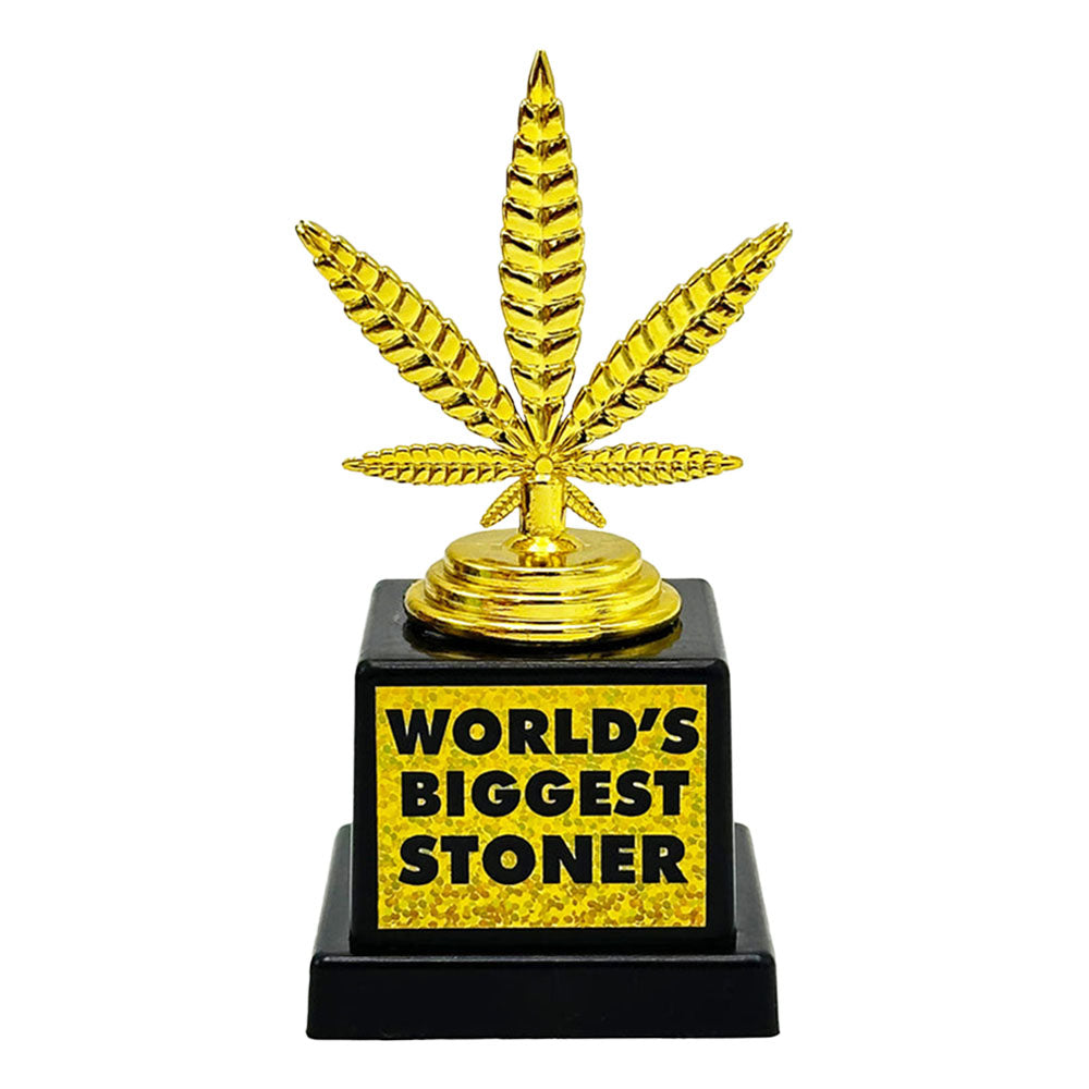 World's Biggest Stoner Trophy - 4.7" - Discreet Smoker