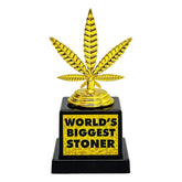 World's Biggest Stoner Trophy - 4.7" - Discreet Smoker