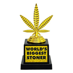 World's Biggest Stoner Trophy - 4.7" - Discreet Smoker