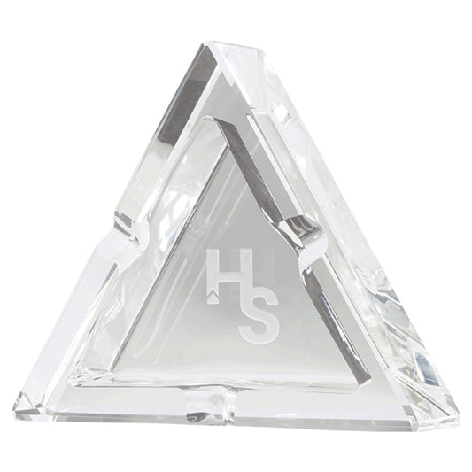 Higher Standards Premium Crystal Ashtray - Discreet Smoker