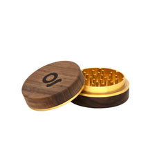 ONGROK 3 Inch, 2-Piece Walnut Grinder - Discreet Smoker