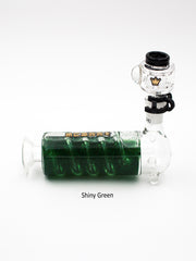 Krave Glass Freezable Steamroller Hand Pipe - Discreet Smoker