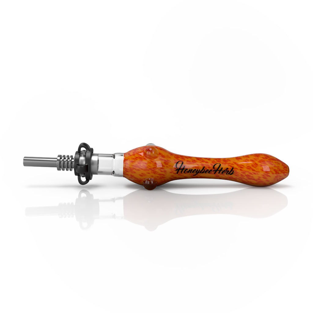 SPECKLED GLASS NECTAR COLLECTOR - Discreet Smoker